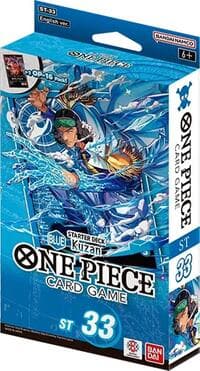 Starter Deck 33: BLUE Kuzan - ST-33: Starter Deck 33 BLUE Kuzan - One Piece Card Game card