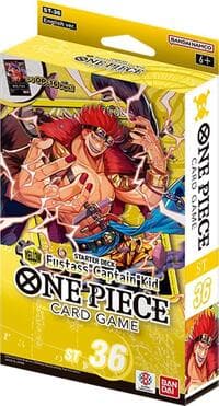 Starter Deck 36: YELLOW Eustass”Captain”Kid - ST-36: Starter Deck 36 YELLOW Eustass"Captain"Kid - One Piece Card Game card