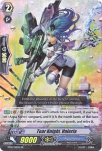 Tear Knight, Valeria - BT08: Blue Storm Armada - Cardfight Vanguard card