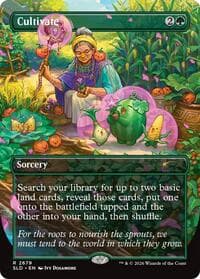 Cultivate (2679) - Secret Lair Drop Series - Magic: The Gathering card