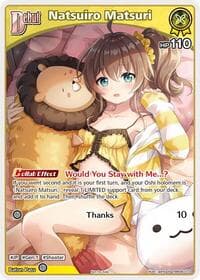 Natsuiro Matsuri (P) (hBP06-073) - hololive OFFICIAL CARD GAME Promos - Hololive card