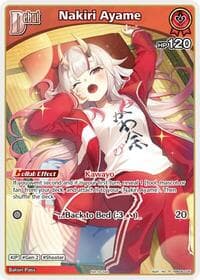 Nakiri Ayame (P) (hBP06-035) - hololive OFFICIAL CARD GAME Promos - Hololive card