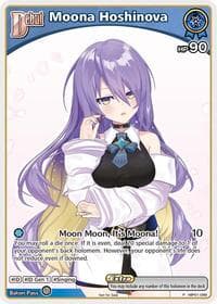 Moona Hoshinova (P) (hBP01-088) - hololive OFFICIAL CARD GAME Promos - Hololive card