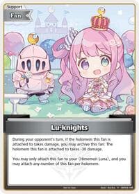 Lu-knights (P) (hBP03-105) - hololive OFFICIAL CARD GAME Promos - Hololive card
