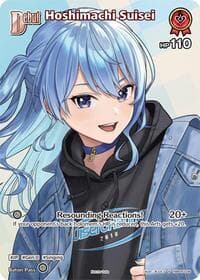 Hoshimachi Suisei (P) (hBP05-036) - hololive OFFICIAL CARD GAME Promos - Hololive card