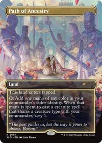 Path of Ancestry (2684) - Secret Lair Drop Series - Magic: The Gathering card