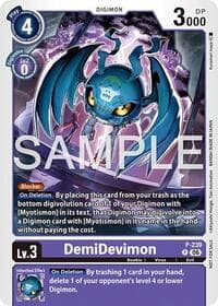 DemiDevimon (Official Store Tournament 2026 Vol. 3 Participant) - Digimon Promotion Cards - Digimon Card Game card