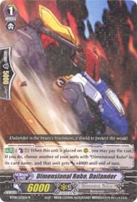 Dimensional Robo, Dailander - BT08: Blue Storm Armada - Cardfight Vanguard card