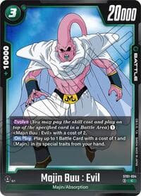 Majin Buu : Evil - ST01-034 - Story Booster 01 - Dragon Ball Super: Fusion World card