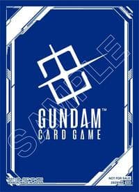 Gundam Card Game Official Resource Sleeves - Blue (10-Pack) - Bandai Card Sleeves - Card Sleeves card