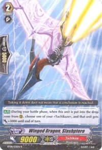 Winged Dragon, Slashptero - BT08: Blue Storm Armada - Cardfight Vanguard card