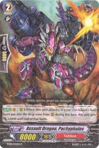 Assault Dragon, Pachyphalos - BT08: Blue Storm Armada - Cardfight Vanguard card