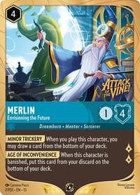 Merlin - Envisioning the Future - Disney Lorcana Promo Cards - Disney Lorcana card