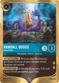 Randall Boggs - Scary Smart - Disney Lorcana Promo Cards - Disney Lorcana card