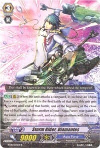 Storm Rider, Diamantes - BT08: Blue Storm Armada - Cardfight Vanguard card