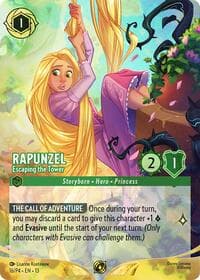 Rapunzel - Escaping the Tower (Store Championship) - Disney Lorcana Promo Cards - Disney Lorcana card
