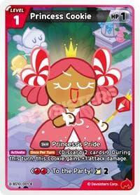 Princess Cookie - The Dark Enchantress War - CookieRun: Braverse TCG card