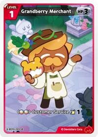 Grandberry Merchant - The Dark Enchantress War - CookieRun: Braverse TCG card