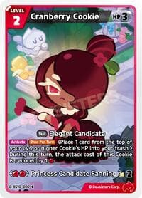 Cranberry Cookie - The Dark Enchantress War - CookieRun: Braverse TCG card