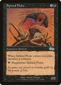 Spined Fluke - Urza's Saga - Magic: The Gathering card