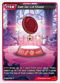 Jam Jar Lid Shield - The Dark Enchantress War - CookieRun: Braverse TCG card