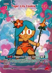 Tiger Lily Cookie (SEC) - The Dark Enchantress War - CookieRun: Braverse TCG card