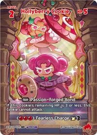 Hollyberry Cookie (021) (SEC) - The Dark Enchantress War - CookieRun: Braverse TCG card