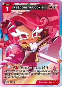 Raspberry Cookie (022) - The Dark Enchantress War - CookieRun: Braverse TCG card