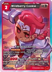 Wildberry Cookie (023) - The Dark Enchantress War - CookieRun: Braverse TCG card