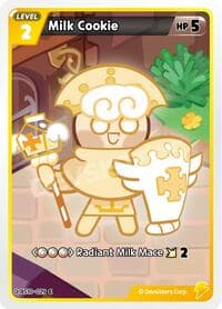 Milk Cookie - The Dark Enchantress War - CookieRun: Braverse TCG card