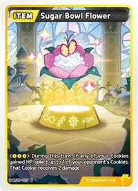 Sugar Bowl Flower - The Dark Enchantress War - CookieRun: Braverse TCG card