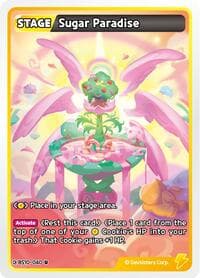 Sugar Paradise - The Dark Enchantress War - CookieRun: Braverse TCG card