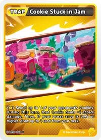 Cookie Stuck in Jam - The Dark Enchantress War - CookieRun: Braverse TCG card