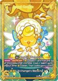 Angel Cookie (SEC) - The Dark Enchantress War - CookieRun: Braverse TCG card