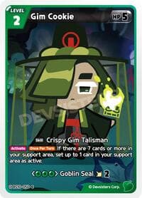 Gim Cookie - The Dark Enchantress War - CookieRun: Braverse TCG card