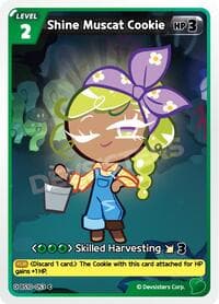 Shine Muscat Cookie (053) - The Dark Enchantress War - CookieRun: Braverse TCG card