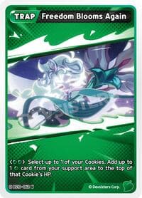 Freedom Blooms Again - The Dark Enchantress War - CookieRun: Braverse TCG card