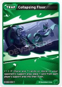 Collapsing Floor - The Dark Enchantress War - CookieRun: Braverse TCG card