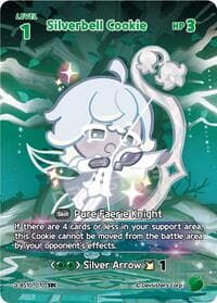 Silverbell Cookie (070) (SEC) - The Dark Enchantress War - CookieRun: Braverse TCG card