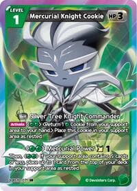 Mercurial Knight Cookie (071) - The Dark Enchantress War - CookieRun: Braverse TCG card