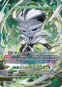 Mercurial Knight Cookie (071) (SSR) - The Dark Enchantress War - CookieRun: Braverse TCG card