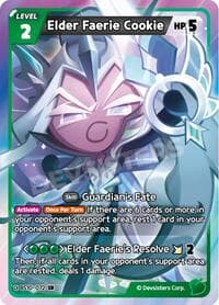Elder Faerie Cookie - The Dark Enchantress War - CookieRun: Braverse TCG card