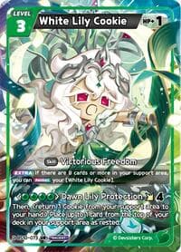 White Lily Cookie (073) - The Dark Enchantress War - CookieRun: Braverse TCG card