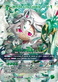 White Lily Cookie (073) (SUR) - The Dark Enchantress War - CookieRun: Braverse TCG card