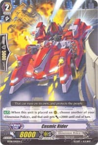 Cosmic Rider - BT08: Blue Storm Armada - Cardfight Vanguard card