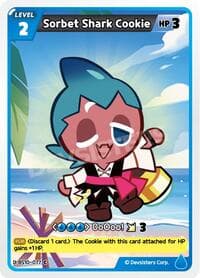 Sorbet Shark Cookie - The Dark Enchantress War - CookieRun: Braverse TCG card