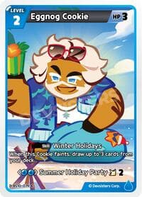 Eggnog Cookie - The Dark Enchantress War - CookieRun: Braverse TCG card