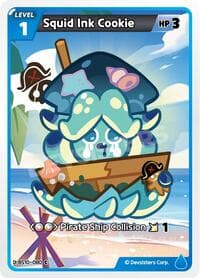 Squid Ink Cookie - The Dark Enchantress War - CookieRun: Braverse TCG card