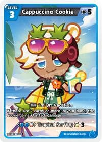 Cappuccino Cookie - The Dark Enchantress War - CookieRun: Braverse TCG card