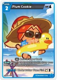 Plum Cookie - The Dark Enchantress War - CookieRun: Braverse TCG card